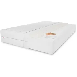 marpur Latexmatratze, Schwarz, Textil, H3, 180x200 cm, Oeko-Tex® Standard 100, Schlafzimmer, Matratzen Shop, Matratzen