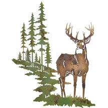 moebel-direkt-online möbel direkt online Wanddekoration "Hirsch"