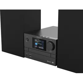 Kenwood M-525DAB - Micro HiFi-System mit CD, USB, DAB+ und Bluetooth Audio-Streaming, 6,1cm TFT-Farbdisplay, Fernbedienung