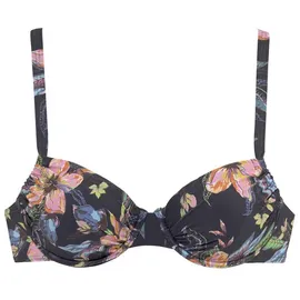 LASCANA Bügel-Bikini-Top Malia Grau 38 Cup F