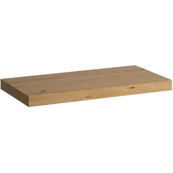 Waschtisch-Platte LANI 495x985x65 ohne Ausschnitt inklusive 2 Befestigungselemente weiß matt