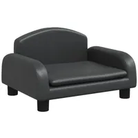 vidaXL Kindersofa vidaXL 50 x 40 x 30 cm Kiefer schwarz