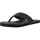 Tommy Hilfiger HILFIGER LEATHER BEACH SANDAL schwarz 45