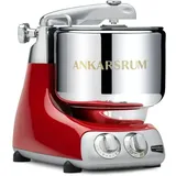 Ankarsrum AKM 6230R Küchenmaschine, Rot, Silber, 600 W, 7 l