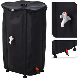 IPAE PRO GARDEN Regentonne 250 l Schwarz