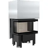 Kratki Kamineinsatz NBC 7 Stahl Schwarz