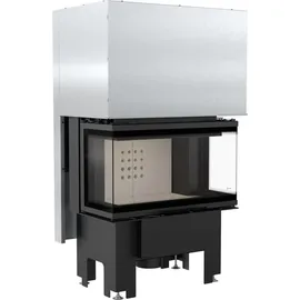 Kratki Kamineinsatz NBC 7 Stahl Schwarz