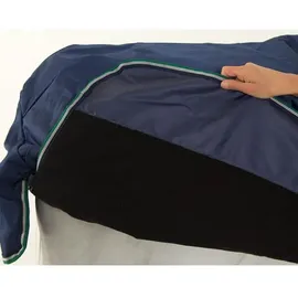 Bucas Smartex Turnout Rain Big Neck 0g 145 cm Blau