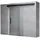 mai & mai Glasschiebetür Softclose links 90 x 205 cm schwarz