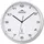 monzana Funk Wanduhr 31 cm 31cm silber/weiß