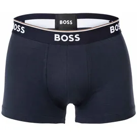 Boss Trunks, mit elastischem Logo-Bund im 3er-Pack, Dunkelblau, XL