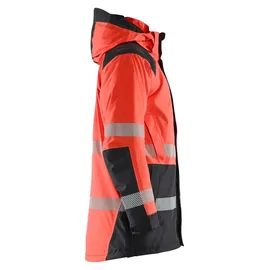 Blåkläder Warnschutz Winterparka rot/schwarz 2