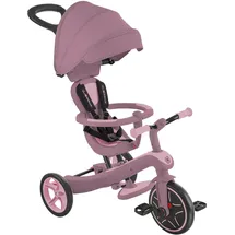GLOBBER Dreirad für Kinder Explorer Trike 4in1 Eco rosa