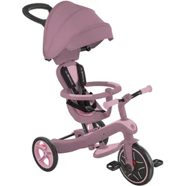 GLOBBER Dreirad für Kinder Explorer Trike 4in1 Eco rosa