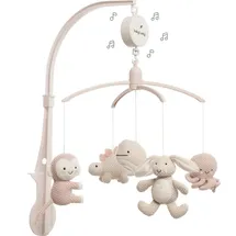 BO BABY'S ONLY Baby's Only Musik-Mobile - Alt Rosa/Warm Linen - Rosa/Beige
