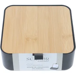 PARSA Beauty Kosmetik-Organizer mit Spiegel