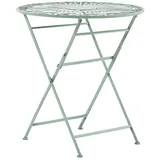 Beliani Gartentisch Ø 70 x 75 cm Grün