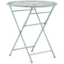 Beliani Gartentisch Ø 70 x 75 cm Grün