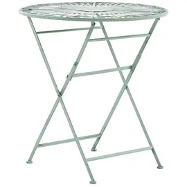 Beliani Gartentisch Ø 70 x 75 cm Grün