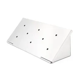 All'Grill Räucherbox 22 x 10 x 5,5 cm Edelstahl weiß