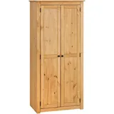 Kleiderschrank Garderobenschrank Drehtürenschrank Kiefer massiv Landhaus Stil