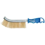 Silverline Tools Messingdrahtbürste Messing