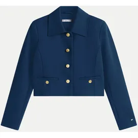 Tommy Hilfiger Punto-Jacke Blau 38