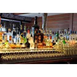 Fototapete PAPERMOON "Bar", bunt, B:3,50m L:2,60m, Vlies, Tapeten