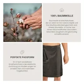 SCHIESSER Saunakilt Turin Herren | Gr.: onesize