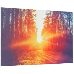Klarstein Wonderwall Air Art Infinite 580 Infrarotheizung 90x60 cm Abstrakt