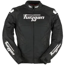 Furygan Atom Vented Evo Textiljacke Schwarz/Weiß XL