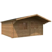 Palmako Britta 4,8 x 4,25 m grau/braun 6974257