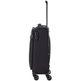 Travelite Chios 4 Rollen Kofferset 3-teilig mit Dehnfalte Koffer & Trolleys Schwarz