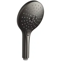 GESSI Origini Antikalk-Handbrause, mit Druckknopf-Wahlschalter, 3-Strahl, 47351707, Farbe: PVD