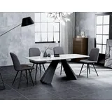 JVmoebel Esstisch Esstische Tisch Büro Holz Konferenztisch Besprechungs Tische Weiß, Made in Europa weiß