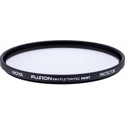 Hoya Fusion Antistatic Next Protector Filter (82 mm, Schutzfilter), Objektivfilter, Schwarz
