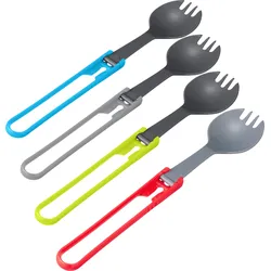 MSR Folding Utensils 4-pack red / gray / blue / green