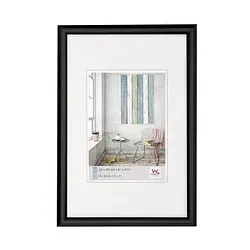 walther design  Bilderrahmen Trendstyle schwarz 42,8 x 52,8 cm
