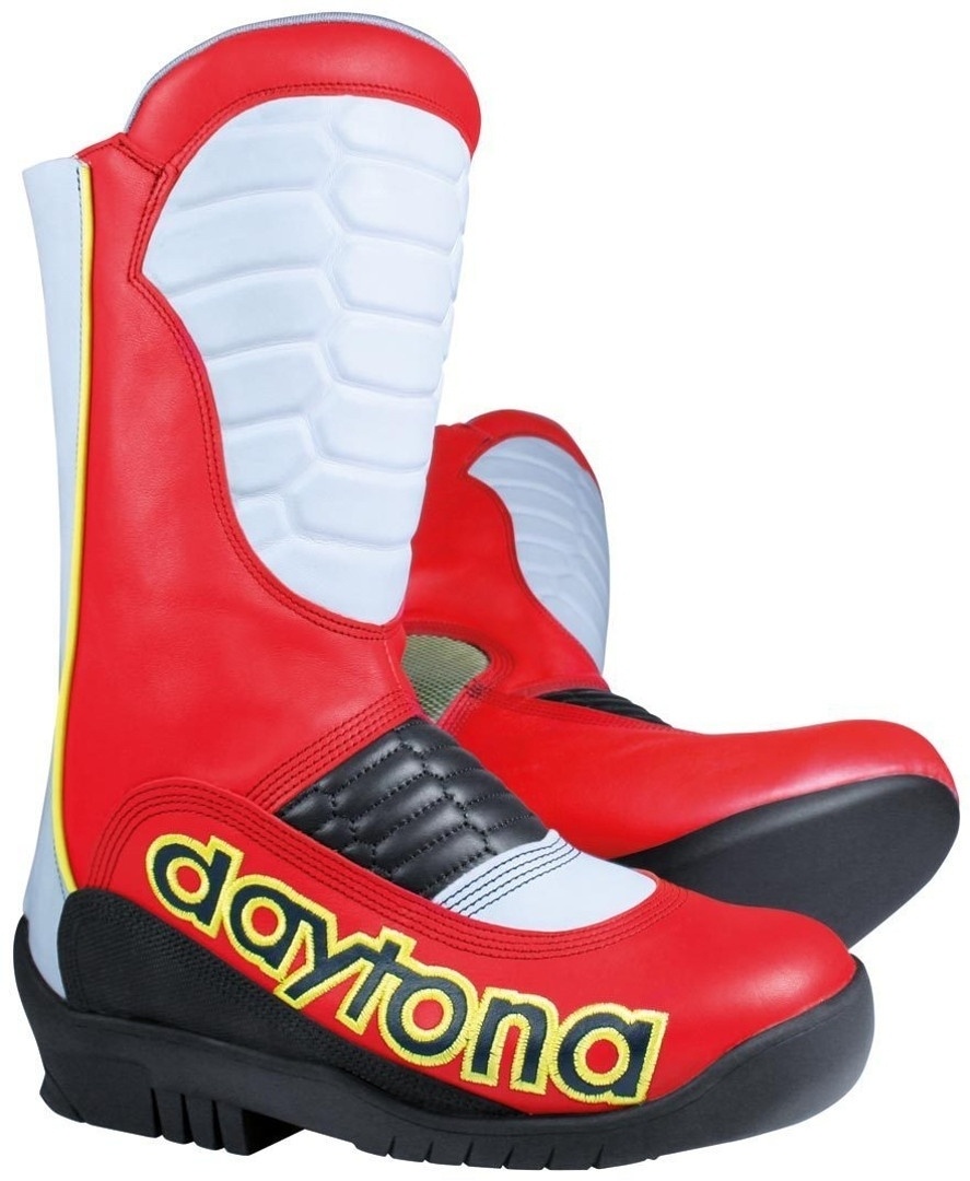 Daytona Speedway Evo SGP Motorradstiefel, schwarz-weiss-rot, Größe 45