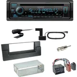 Kenwood KDC-BT950DAB Bluetooth DAB CD Einbauset für BMW 5er E39 bis 09/2000