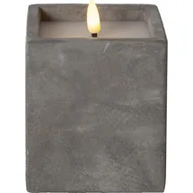 Star Trading LED-Wachskerze 061-37 grau