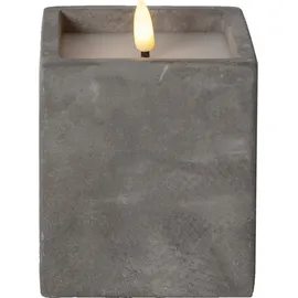 Star Trading LED-Wachskerze 061-37 grau