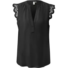 QS Blusentop schwarz S