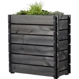 Dobar 58442FSCe Hochbeet  79 x 37 x 79 cm anthrazit