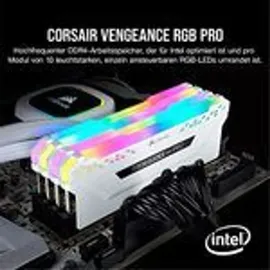 Corsair Vengeance RGB PRO 16 GB DDR4-3000 weiß CMW16GX4M2C3000C15W