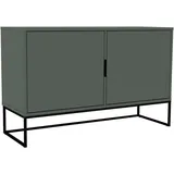 Höffner Sideboard Linera , grün , Maße cm, B: 118 H: 76 T: 43.0