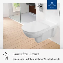Villeroy & Boch ViCare WC-Sitz Weiß Alpin