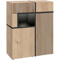 99rooms Hamar Vitrine Jackson Hickory Schwarz