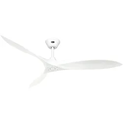 Energiespar Deckenventilator ECO AIRSCREW 152 - Lack matt weiß / Lack matt weiß - 315250
