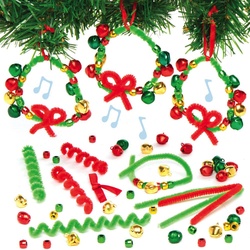 Weihnachtskranz Jingle Bell Dekoration Bastelsets  (pro Set 5) Bastelaktivitäten zu Weihnachten